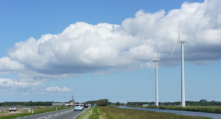 PERSBERICHT Vrachttransport op waterstof in 2018 mogelijk door inzet windmolens