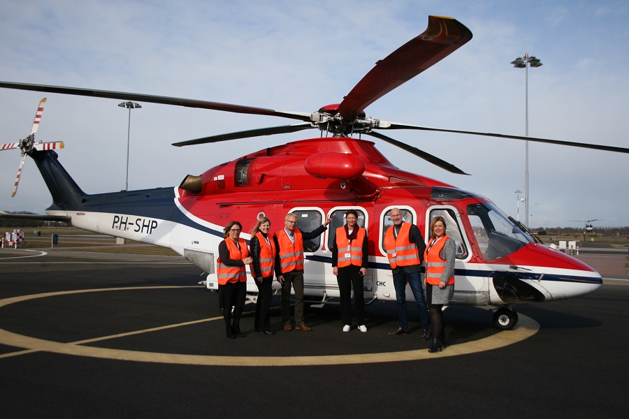 PERSBERICHT Den Helder Airport als basis voor nieuwe Europese samenwerking omtrent toekomstige offshore helikopteroperaties